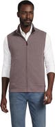 Lands' End Bedford Rib Full Zip Vest