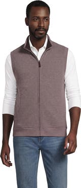 Lands' End Bedford Rib Full Zip Vest