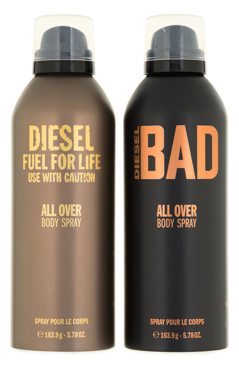 DIESEL<sup>®</sup> Diesel Fuel For Life & Diesel Bad Body Spray Duo, Main, color,