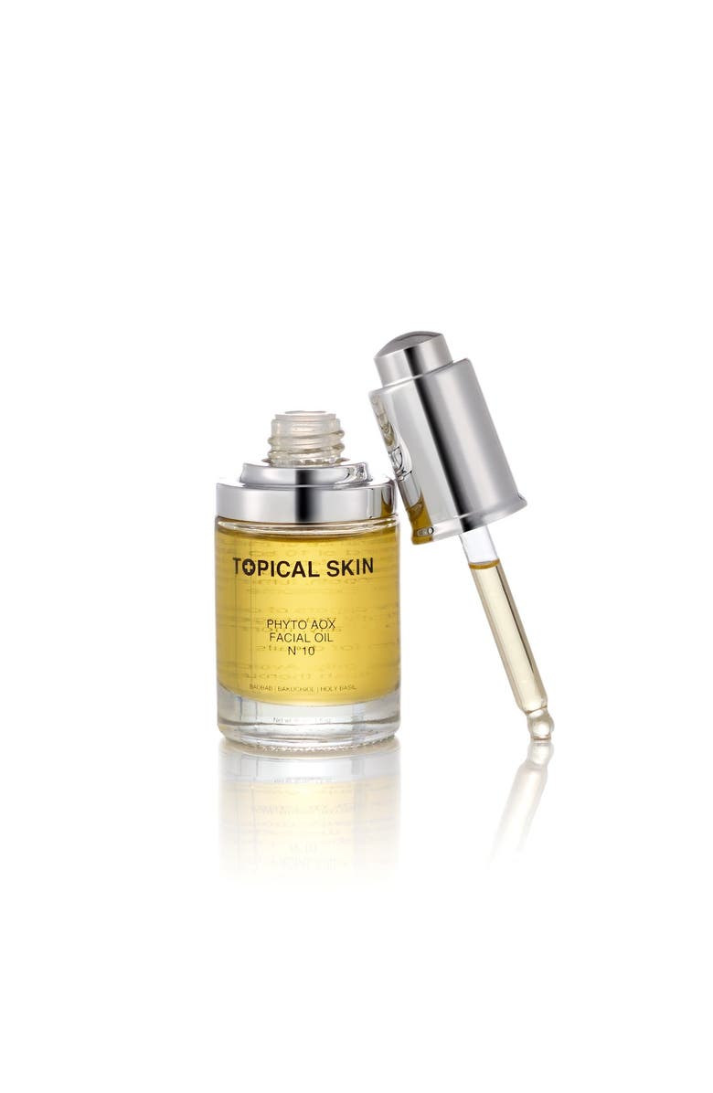 TOPICAL SKIN Phyto AOX Facial Oil N°10   with Exposome Defense Tech, Alternate, color, NO COLOR