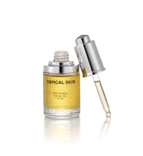 Topical Skin Phyto Aox Facial Oil N°10   With Exposome Defense Tech In Transparent