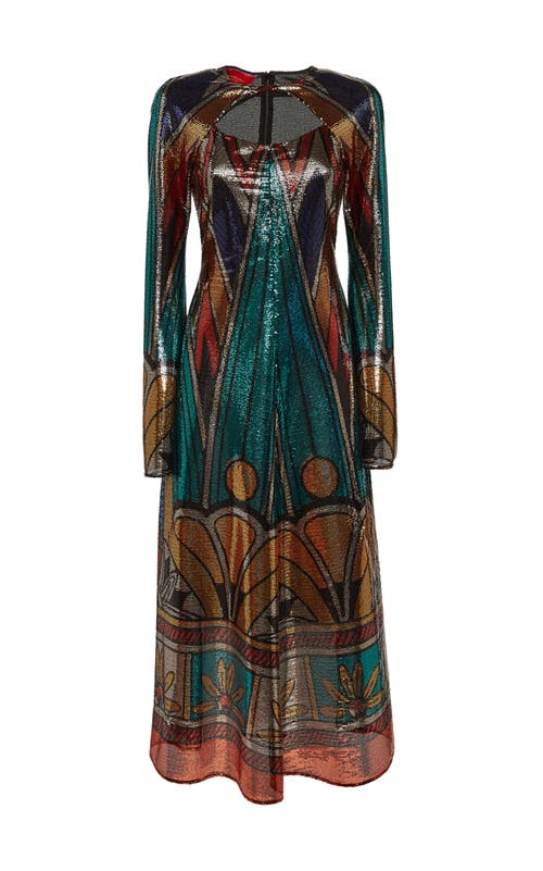 La Doublej Farfalla Dress In Green
