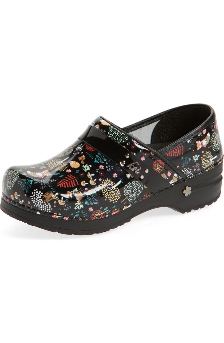 Sanita Woodland Creatures Clog, Main, color,