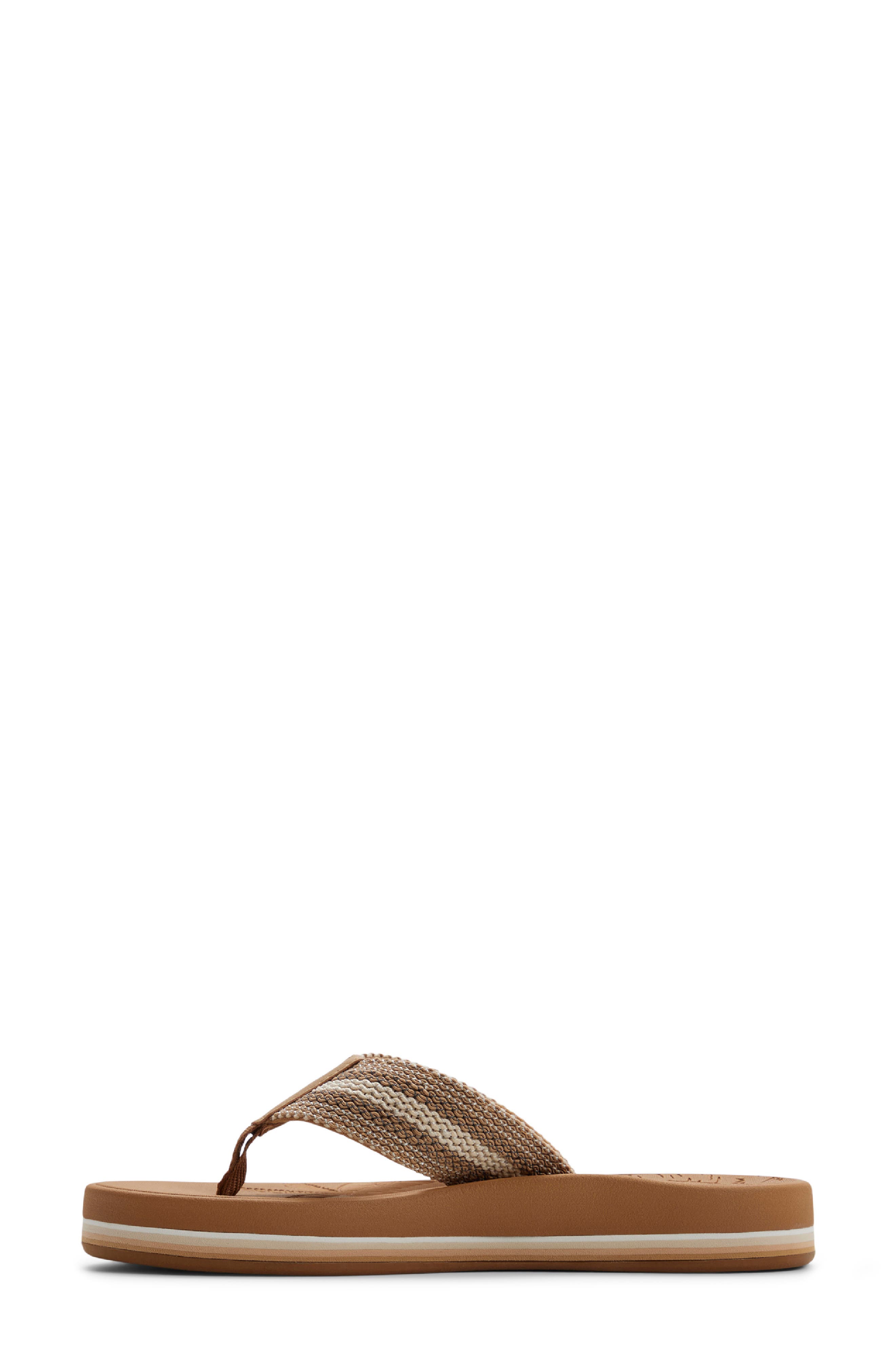 Roxy Colbee Flip Flop, Alternate, color, Natural