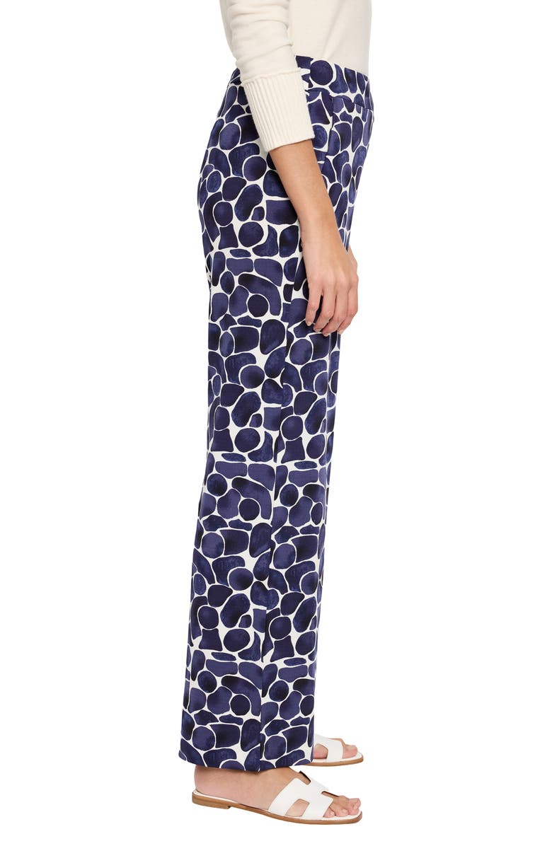 NIC+ZOE Geo Pebble Wide Leg Pants, Alternate, color, Indigo Multi