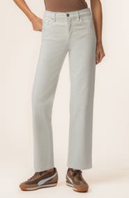 KUT from the Kloth Avery High Waist Ankle Straight Leg Corduroy Pants