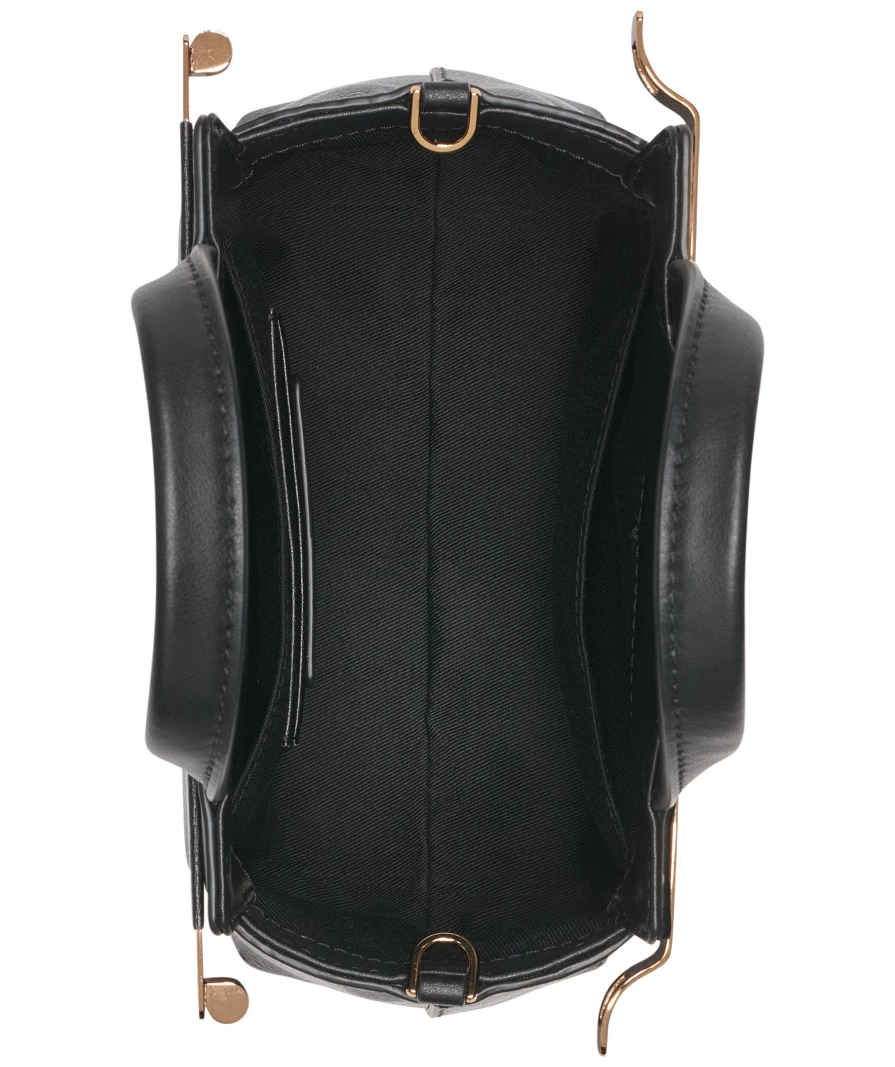 KARL LAGERFELD PARIS Jacqueline Crossbody, Alternate, color, Black/Gold