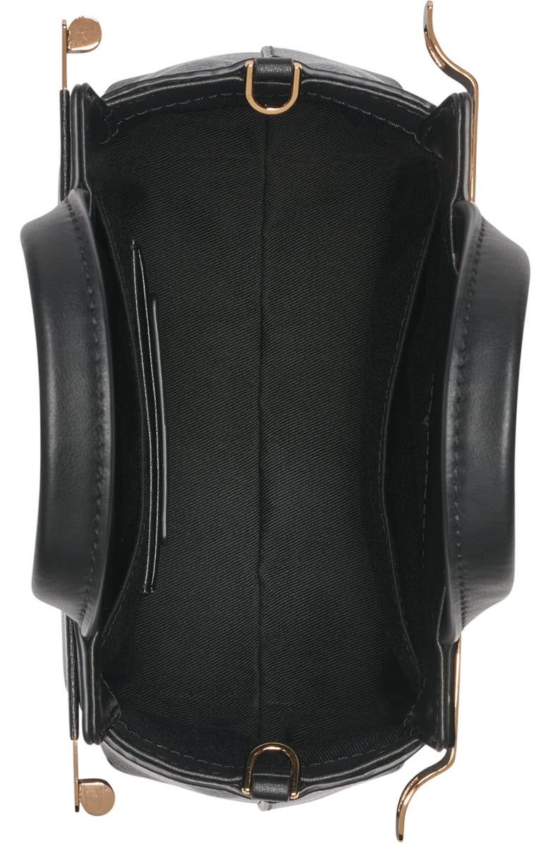 KARL LAGERFELD PARIS Jacqueline Crossbody, Alternate, color, Black/Gold