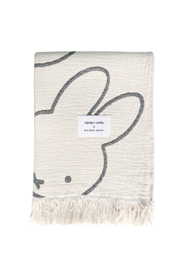 Blanket Lines Pink / Apple 4.25 X 6.5Ft, Main, color, Miffy
