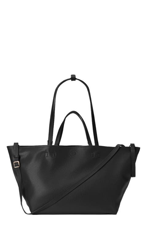 Leather Mercato Soft Tote