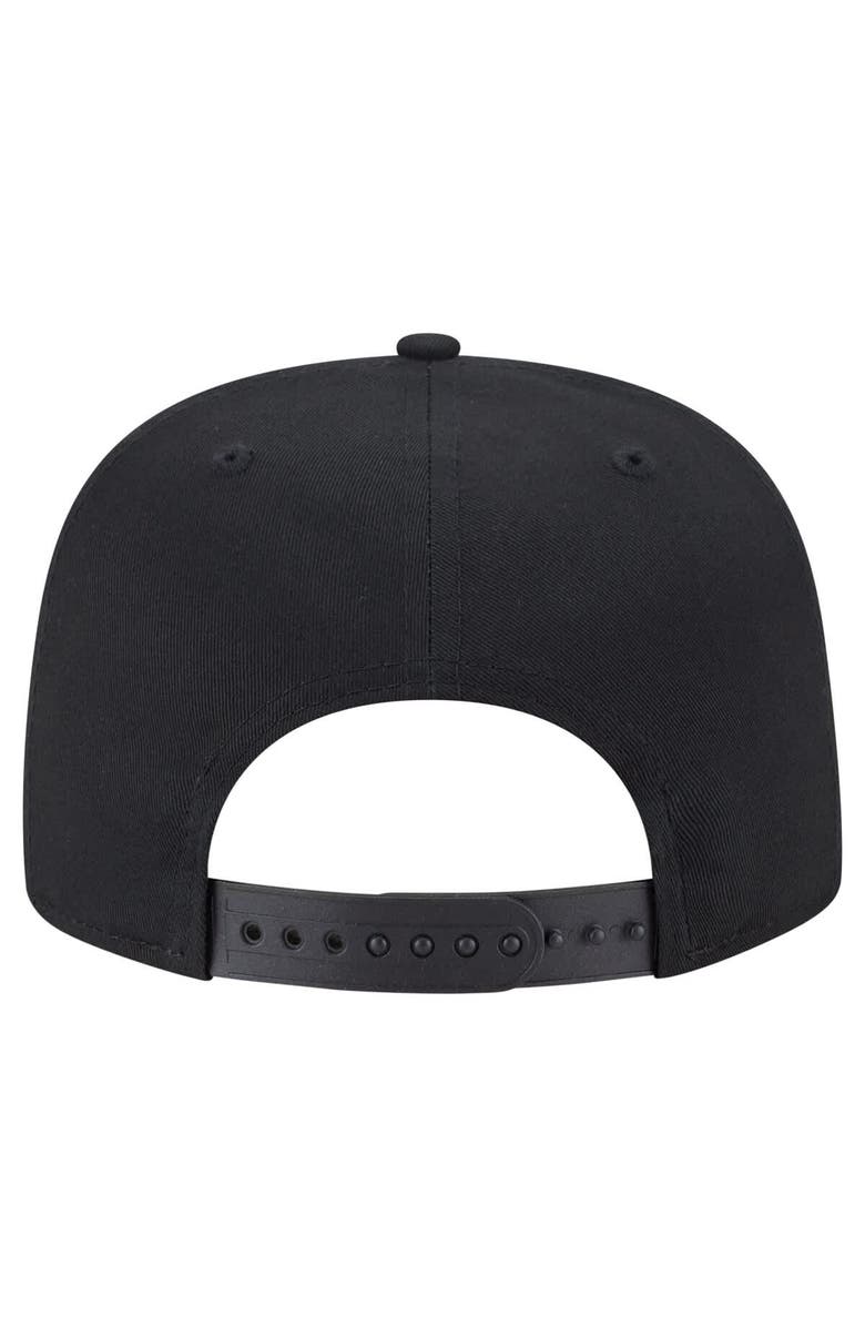 New Era Men's New Era Black Chicago White Sox Team Text Golfer Snapback Hat, Alternate, color, 