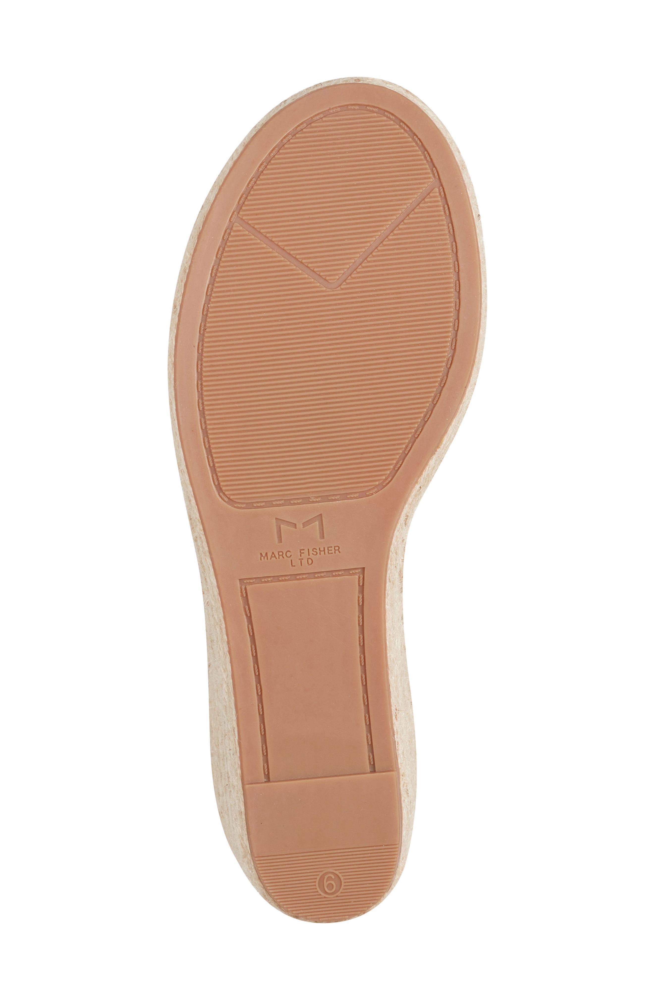 Marc Fisher LTD Amari Ankle Strap Espadrille Wedge, Alternate, color, 