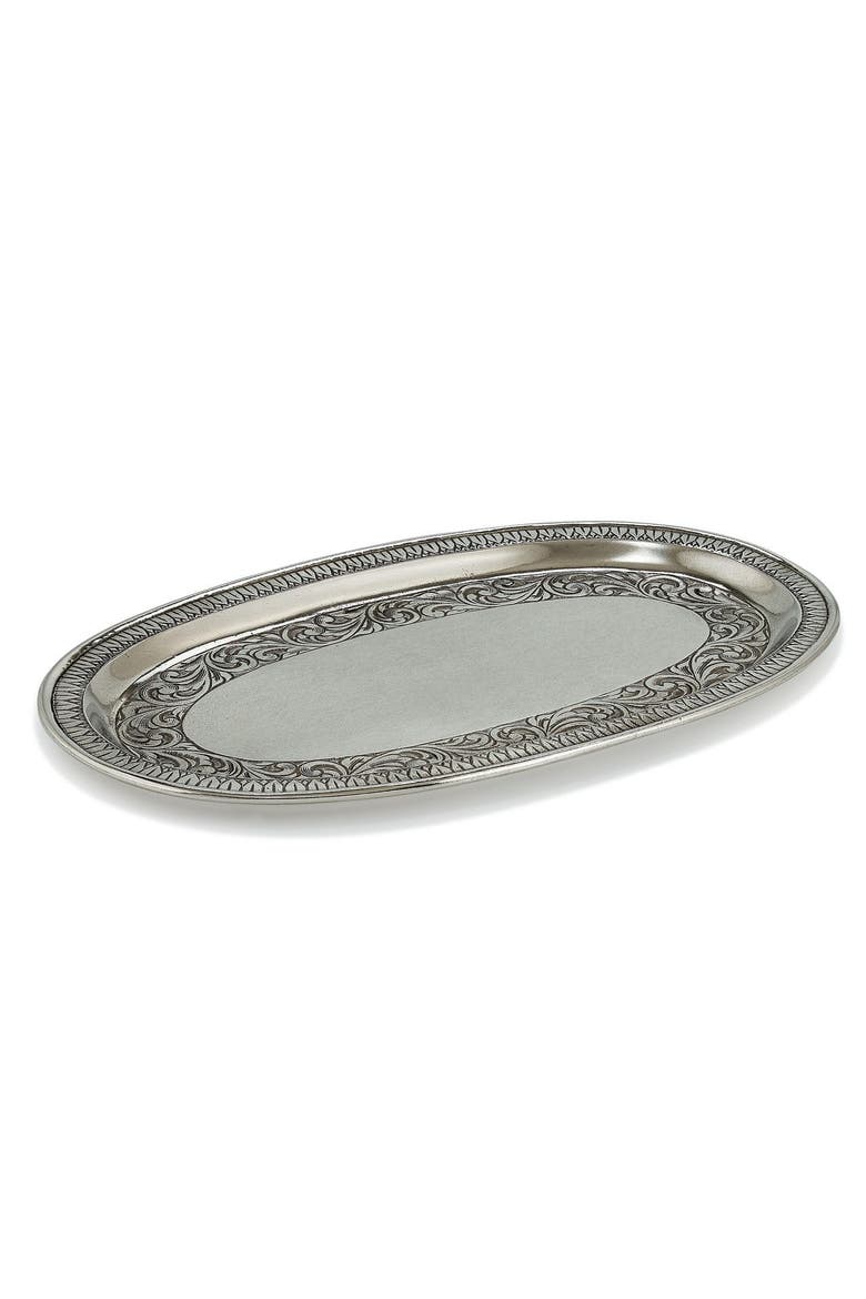 San Lorenzo Tray, Main, color, SILVER