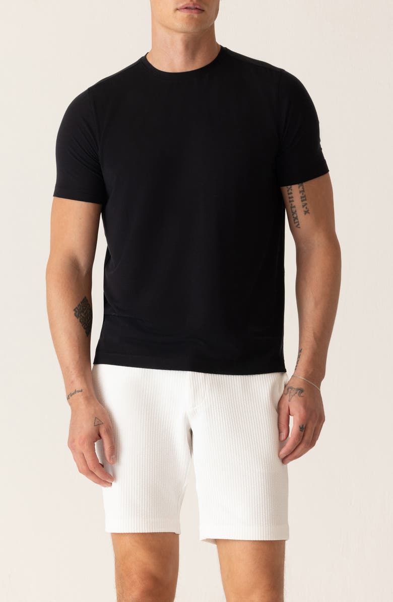 DEKE Modern Knit T-Shirt, Main, color, Black