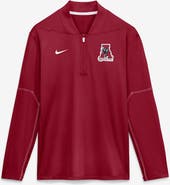 Nike Men's Nike Crimson Alabama Crimson Tide 2026 Sideline Midweight Half-Zip Dri-FIT Pullover