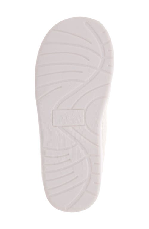 Mia Cozi Slipper In White