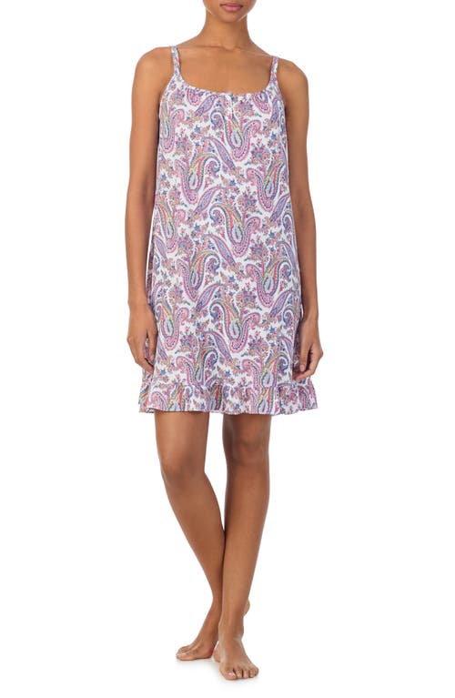 RALPH LAUREN LAUREN RALPH LAUREN DOUBLE STRAP NIGHTGOWN 