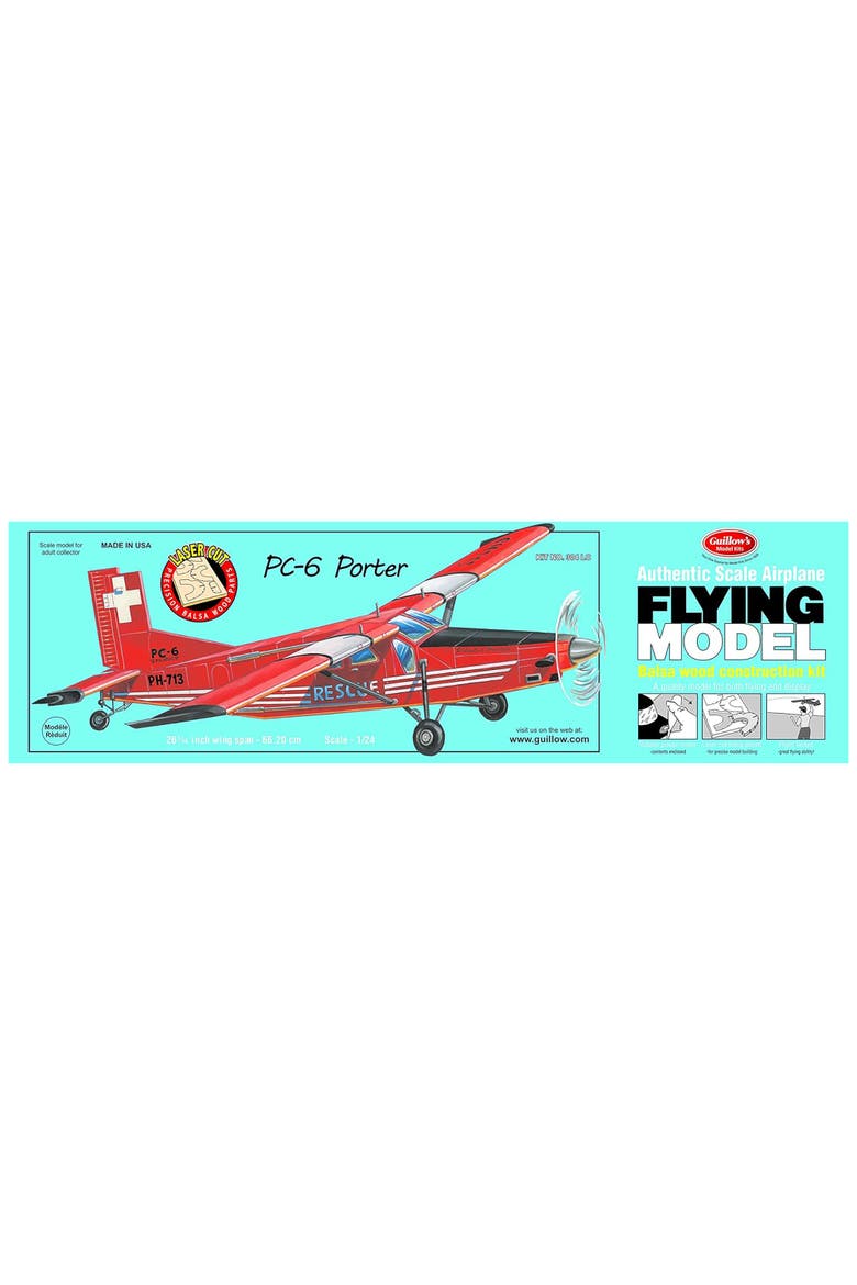 PC-6 Porter Flying Model Kit 304, Main, color, Multicolored