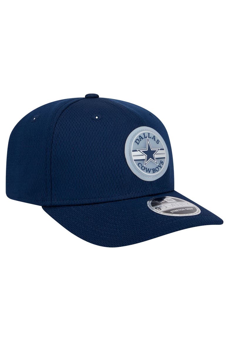 Men's New Era Navy Dallas Cowboys Adventure Patched 9SEVENTY Stretch-Snap Adjustable Hat, Alternate, color, Navy