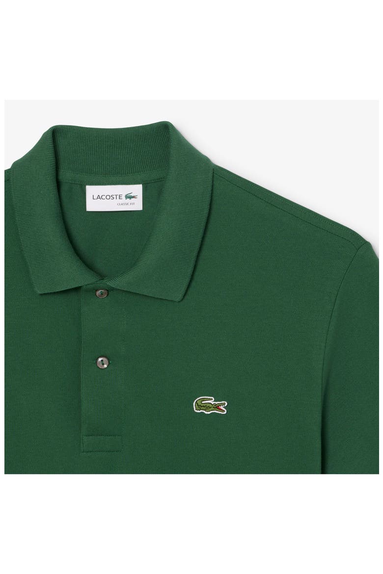 Essentials Classic Fit Cotton Blend Piqué Polo, Alternate, color, GREEN
