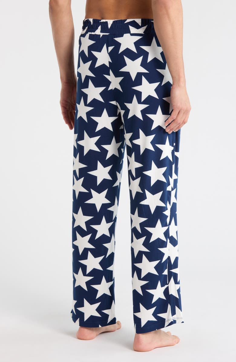 ENZOS INACTIVE WEAR Pajama Pants, Alternate, color, Bicolor Start-Navy