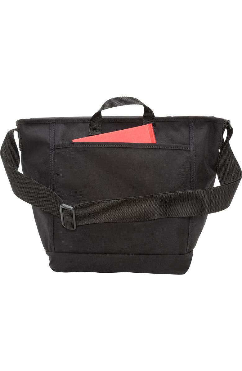 Manhattan Portage Dana's Messenger Bag, Alternate, color, Blk/Gry