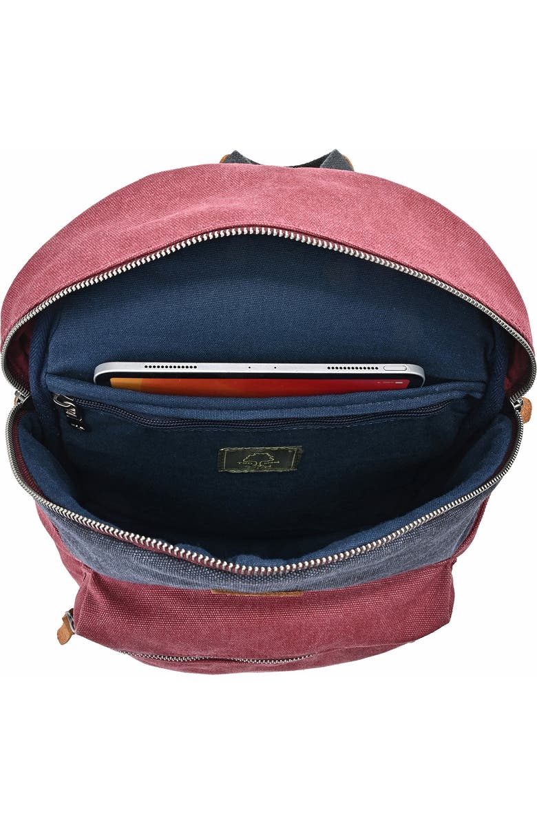 THE SAME DIRECTION Trail Tree Double Backpack, Alternate, color, Navy