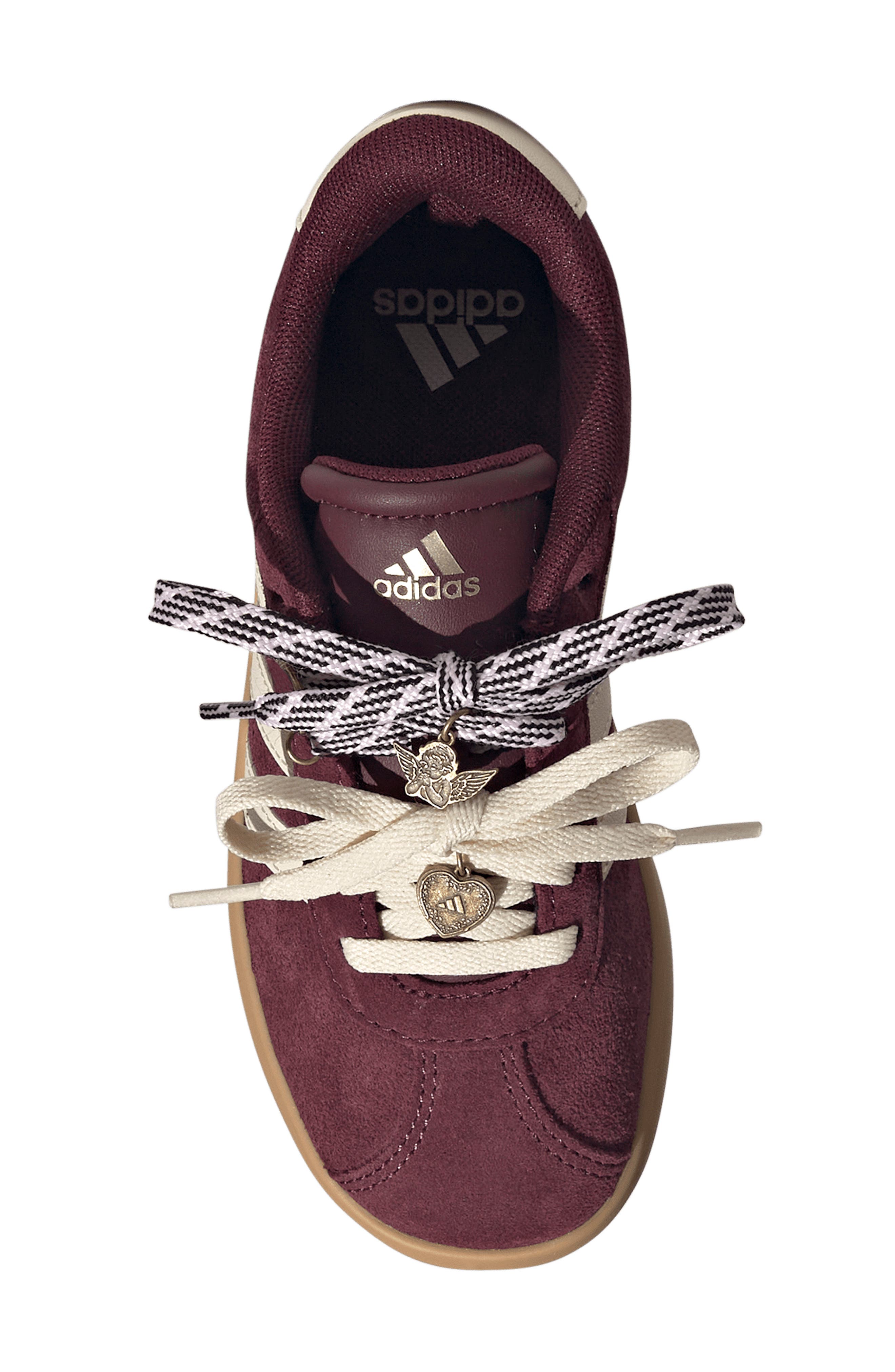 Kids' VL Court 3.0 Sneaker, Alternate, color, MAROON/ WHITE/ CLEAR PINK