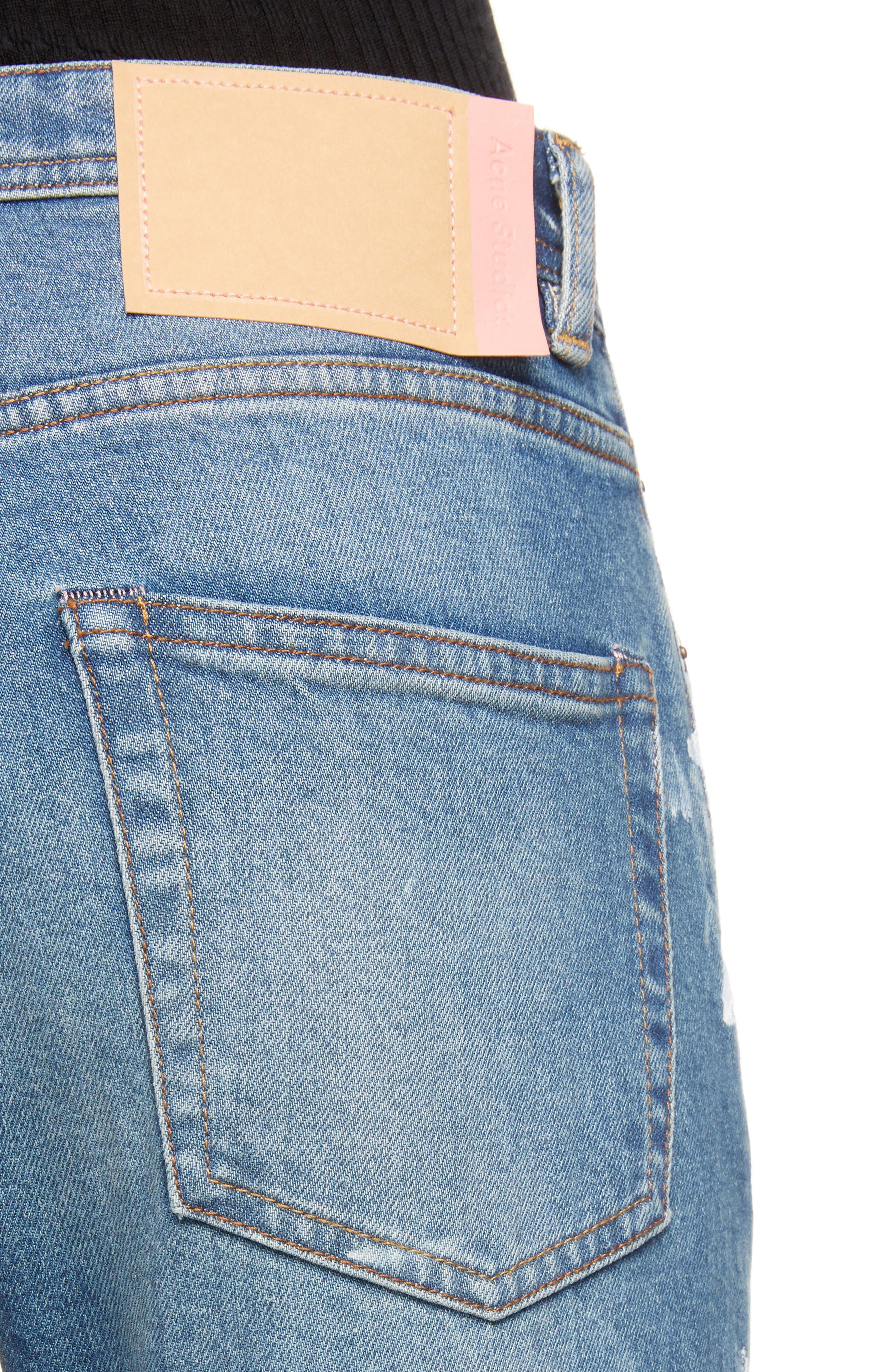 Acne Studios Paint Splatter Jeans (Women) | Nordstrom