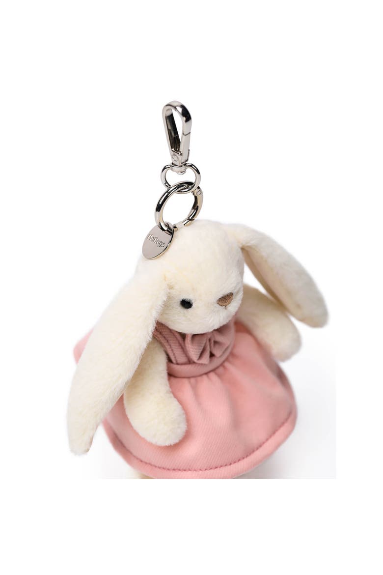 Candy Bunny Plush Bag Charm, Alternate, color, Multicolored