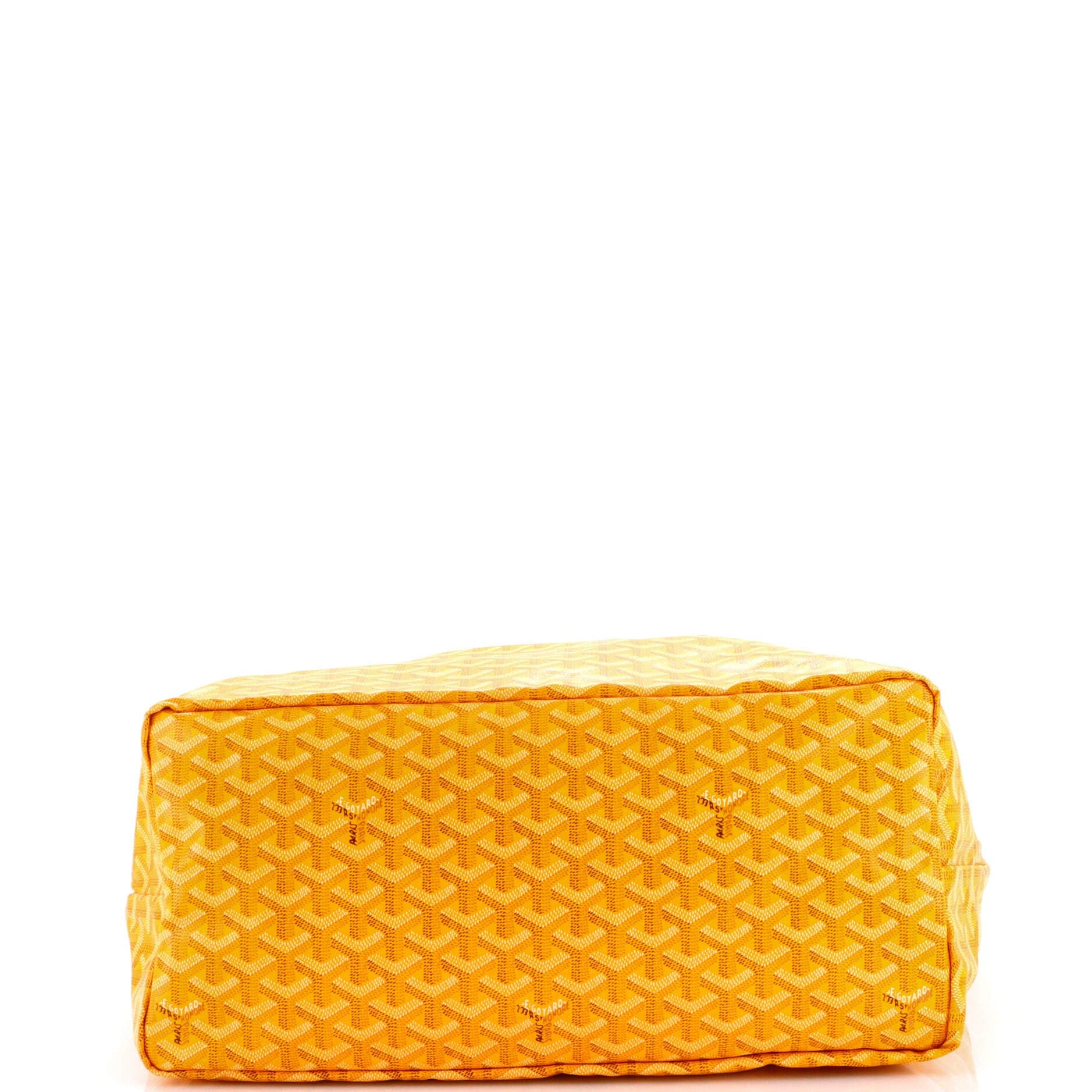 Pre-Owned Goyard Saint Louis Tote Coated Canvas GM, Alternate, color, Orange