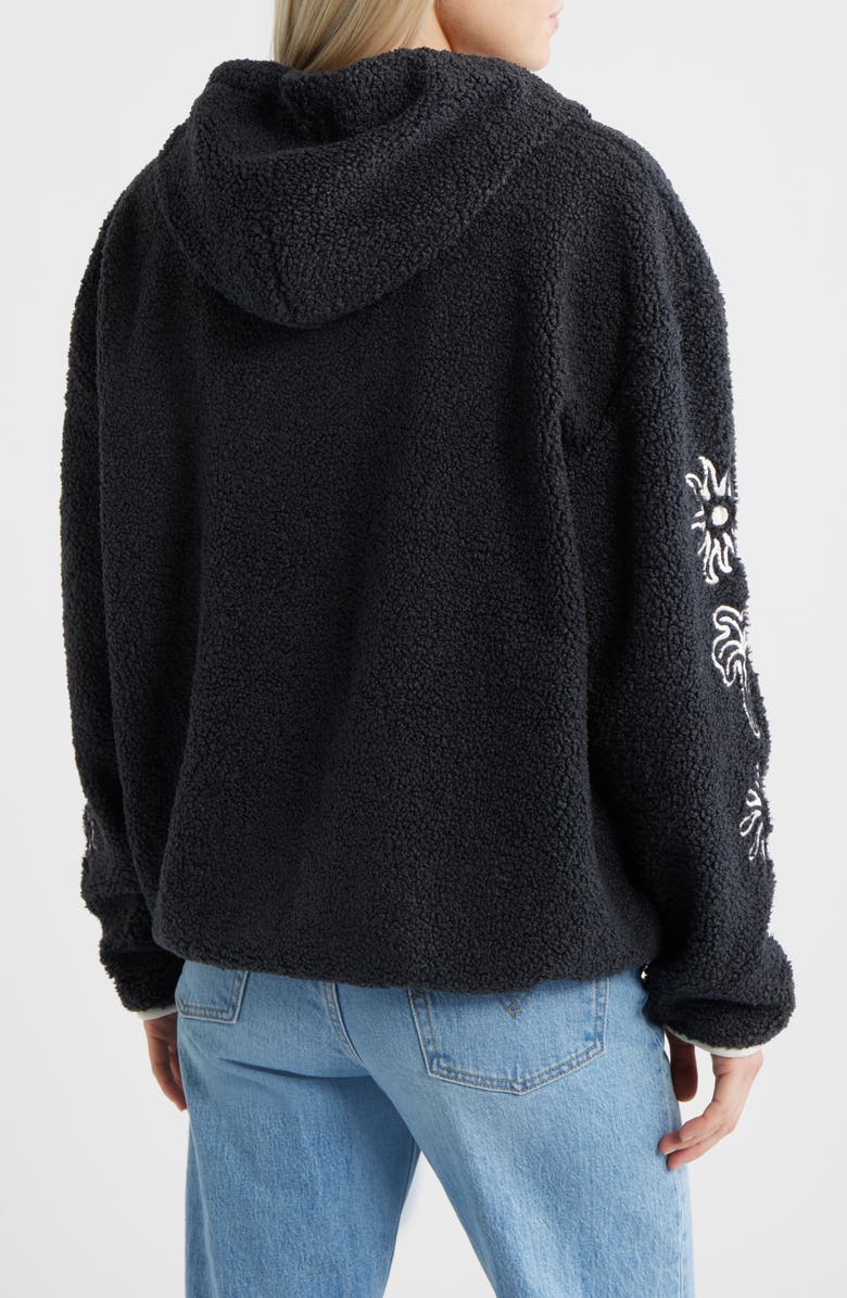 Rip Curl Pacific Rider Fleece, Alternate, color, Noir