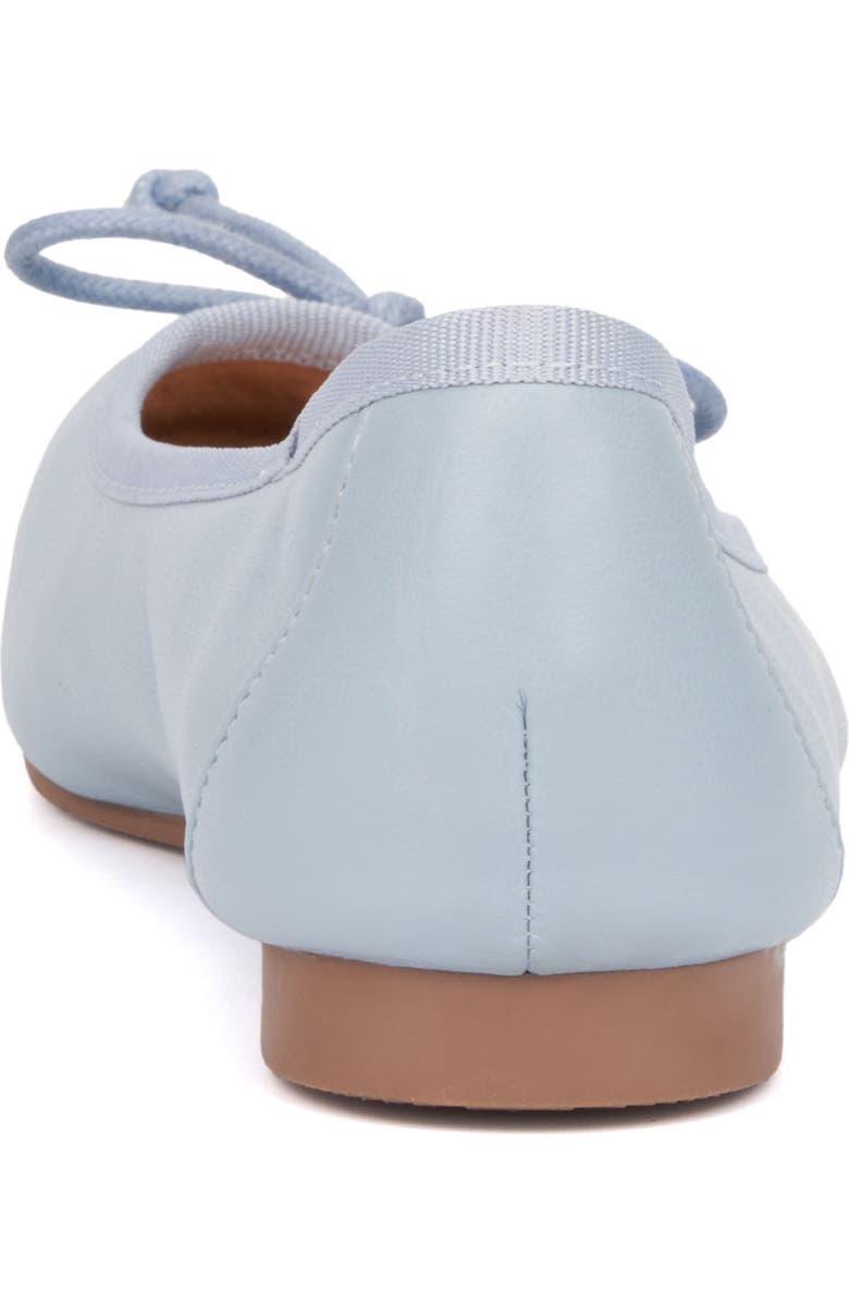 NEW YORK AND COMPANY Paulina Ballet Flat, Alternate, color, Dusty Light Blue