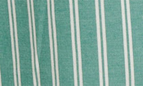 Alex Mill Jo Oxford Stripe Crop Cotton Button-up Shirt In Multi