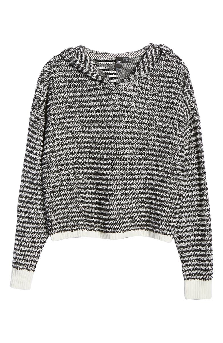 Volcom Broken Letters Hooded Sweater, Alternate, color, 