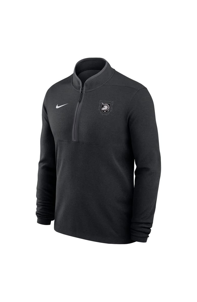 Nike Men's Nike Black Army Black Knights Army 250 Collection Dri-FIT Victory Quarter-Zip Top, Alternate, color, Black