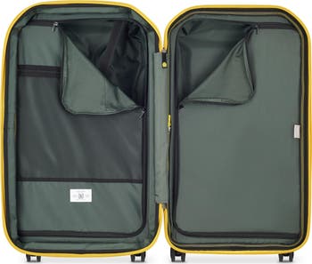Rempart Checked Medium 26 Inch Hardside Expandable Luggage Trunk with Spinner Wheels