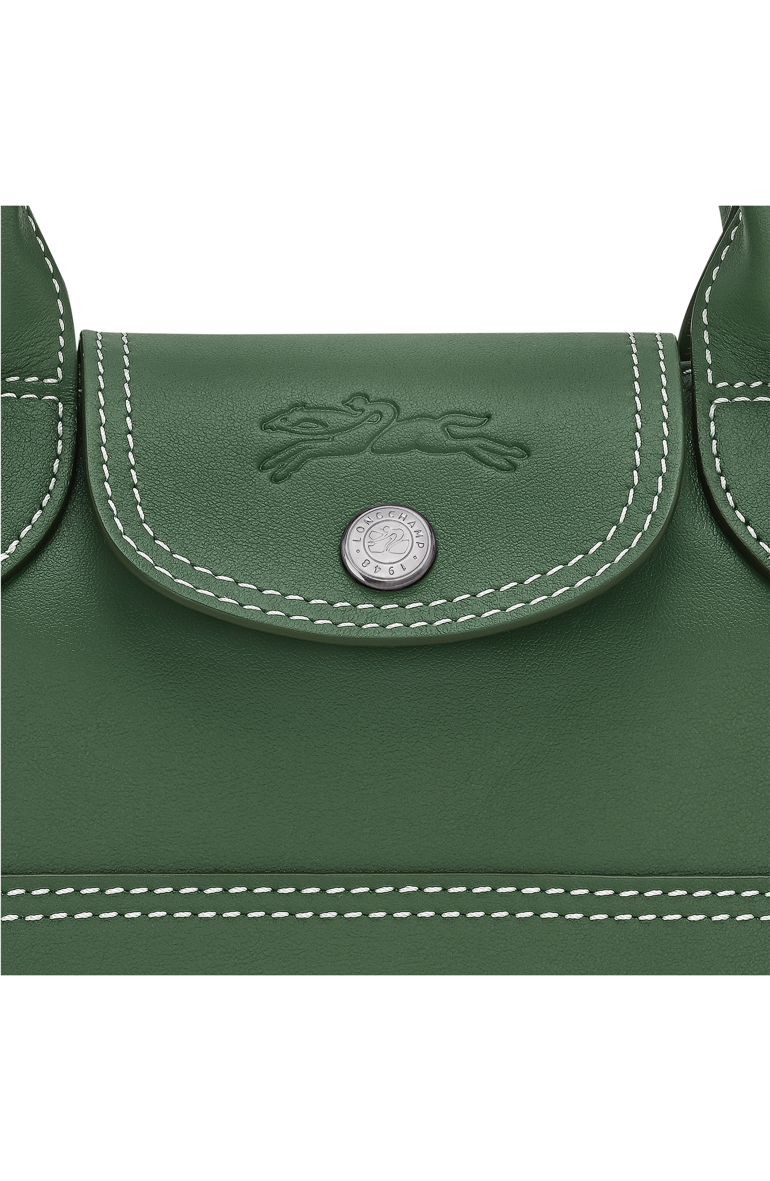 Longchamp Extra Small Le Pliage Xtra Worker Leather Crossbody Bag, Alternate, color, 