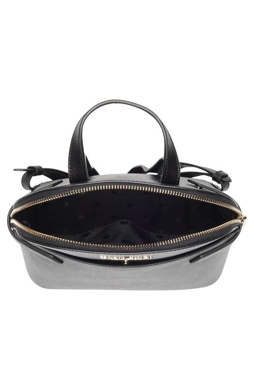 Kate Spade New York Staci Saffiano Leather Dome Backpack In Black