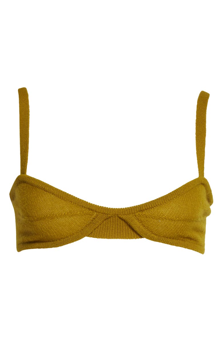 Khaite The Eda Cashmere Bralette, Alternate, color, 