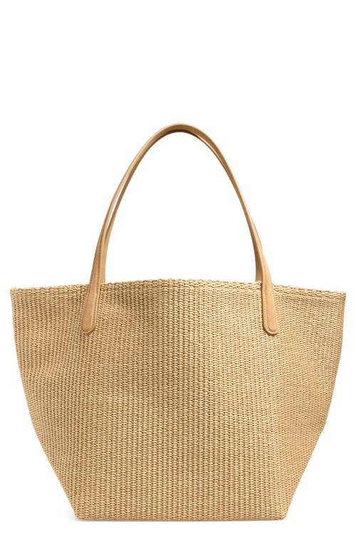 Mansur Gavriel Everyday Soft Raffia Tote in Natural at Nordstrom