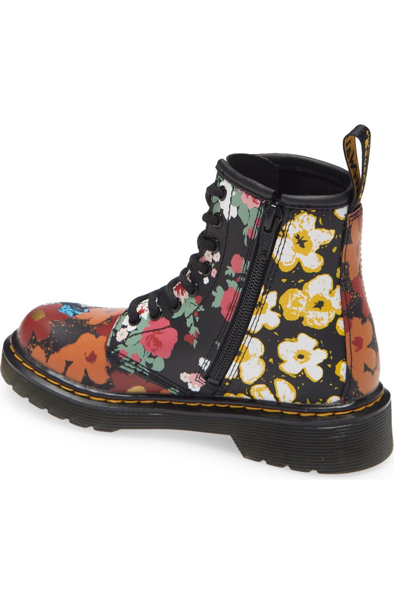 Dr. Martens 1460 Floral Combat Boot, Alternate, color,