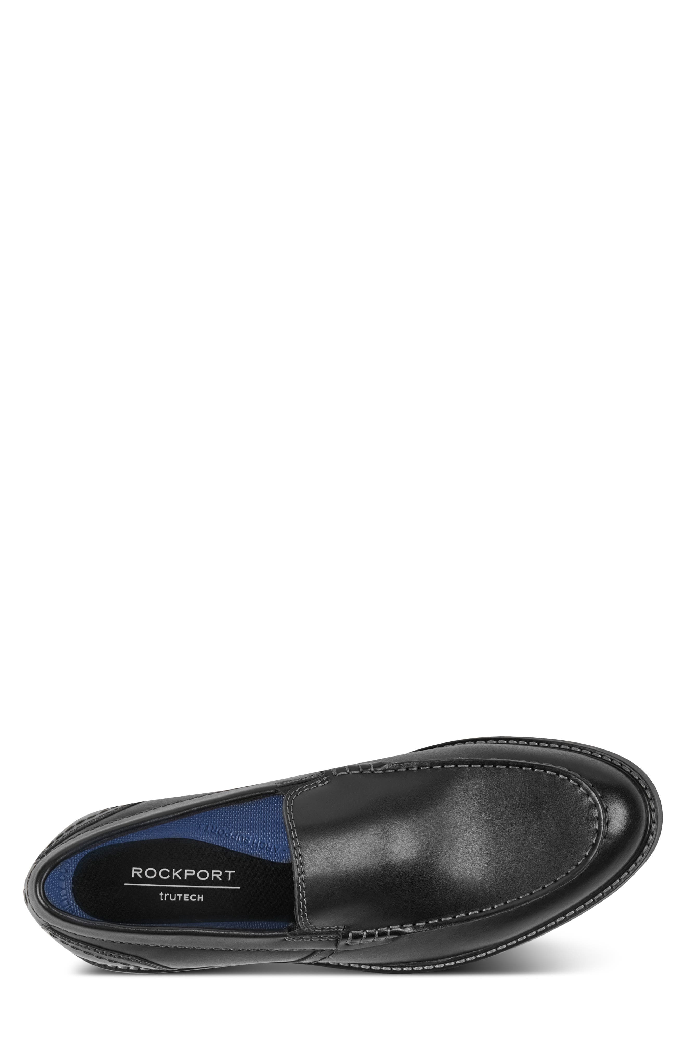 Rockport Cristian Loafer - Wide Width Available, Alternate, color, Black