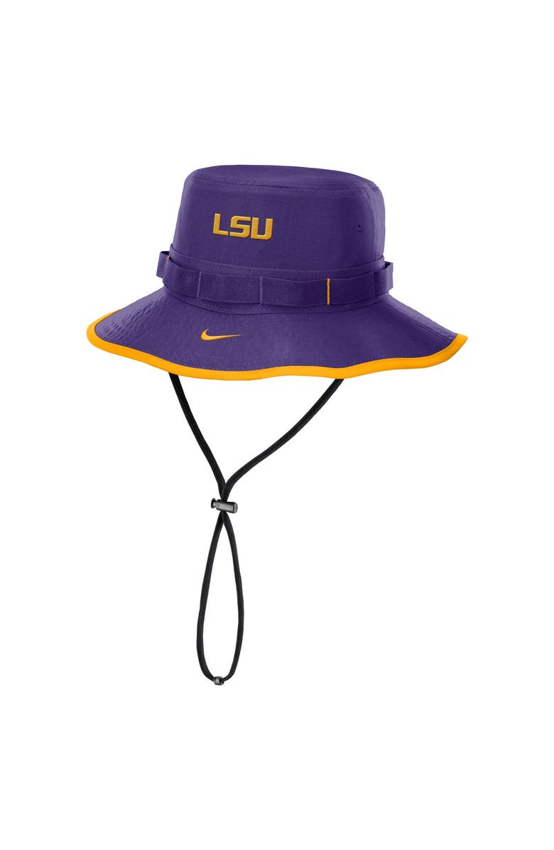 Nike Men's Nike Purple LSU Tigers 2024/25 On-Field Apex Performance Boonie Bucket Hat, Main, color, Purple