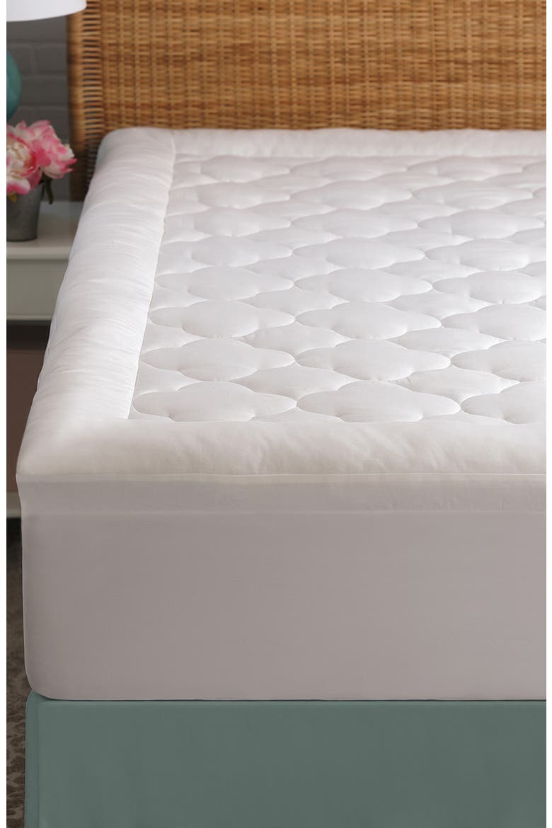 Ultimate Cloud Comfort Mattress Pad, Alternate, color, WHITE