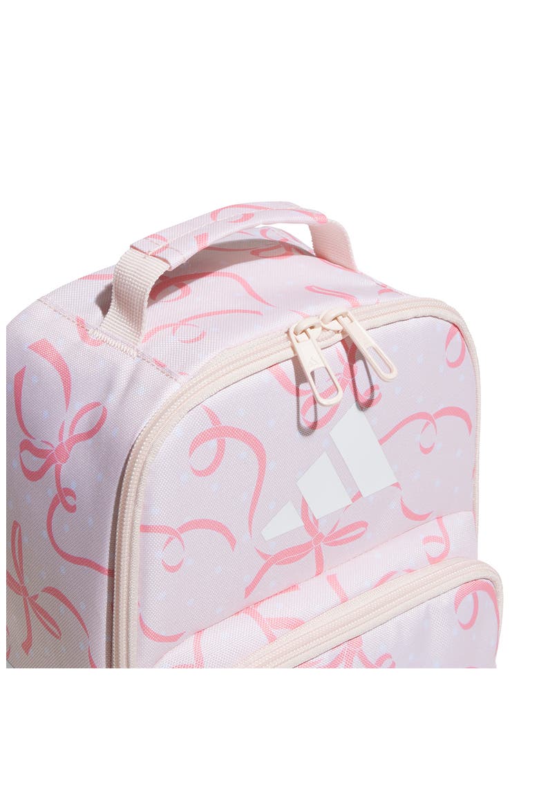 Kids' Santiago Lunch Bag, Alternate, color, BOW PRINT PINK TINT