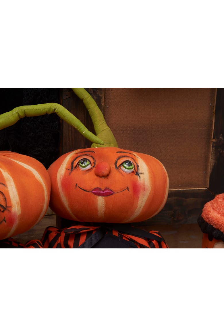Padma Pumpkin Joe Spencer Gathered Traditions Halloween Figurine 30", Alternate, color, Black