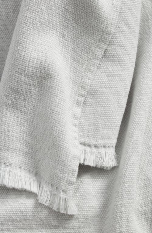 Nordstrom Cotton & Wool Bed Blanket In Grey Vapor
