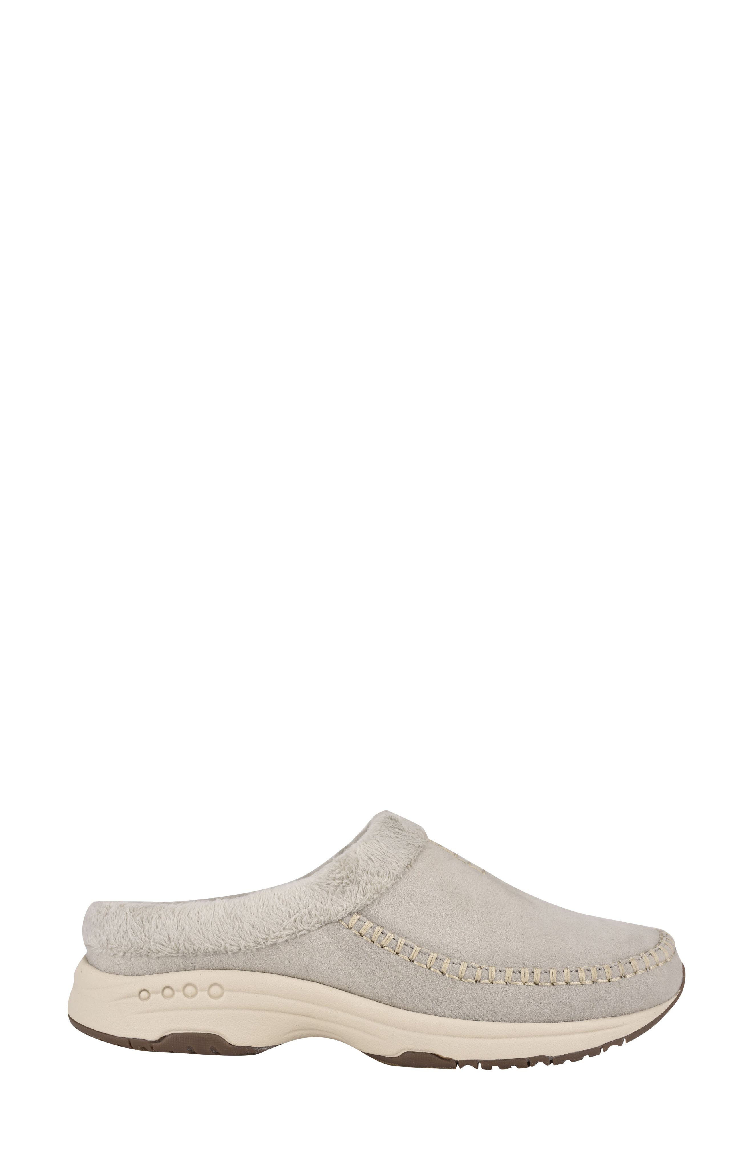 Travelfurr Clog, Alternate, color, LIGHT NATURAL/ BLACK