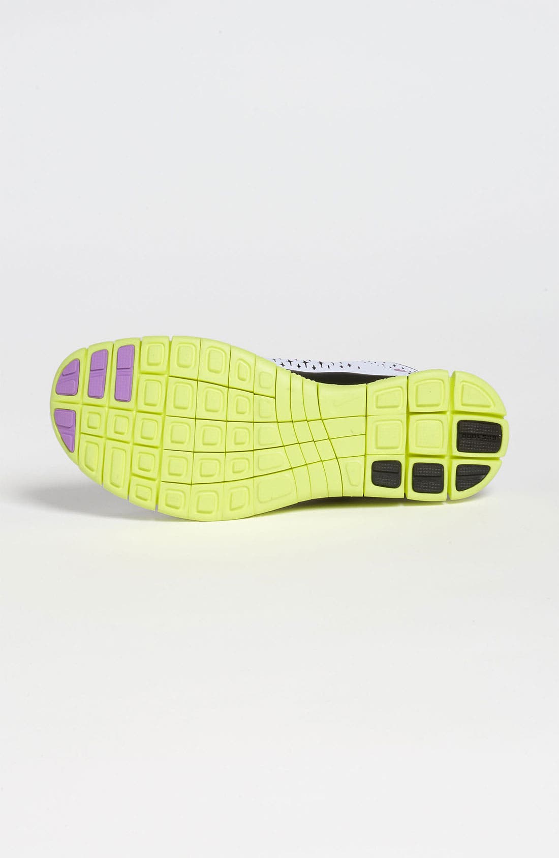'Free 4.0 V2' Running Shoe, Alternate, color, BLACK/ LASER PURPLE./ YELLOW